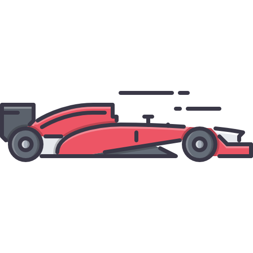 Animated F1 Car